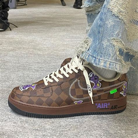 air force 1 x louis vuitton nere|louis Vuitton X nike air force.